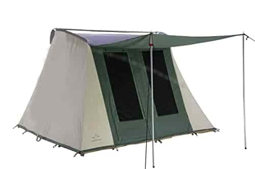 WHITEDUCK PROTA Canvas Cabin Tent Waterproof, 4 Season Outdoor Camping Tent Made from Premium 100% Cotton Canvas w/Reflective Sunblock Roof, Mesh & Extra-Wide Doors (10' x 14', Olive) WHITEDUCK PROTA Canvas Cabin Tent Waterproof, 4 Season Outdoor Camping Tent Made from Premium 100% Cotton Canvas w/Reflective Sunblock Roof, Mesh & Extra-Wide Doors (10' x 14', Olive)