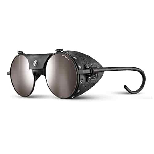 Julbo Vermont Mountain Sunglasses, Black Frame - Brown Alti Arc 4 Lens w/Silver Mirror