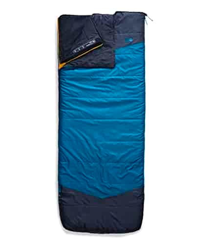 The North Face Dolomite One Bag - 3 Layers of Insulated Warmth, 15F / -9C Sleeping Bag 3, Hyper Blue/Radiant Yellow, Regular-Right Hand
