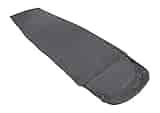 RAB Ascent Sleeping Bag Liner Lightweight Thermal Sheet for Travel and Camping - Slate - Silk (Hooded)