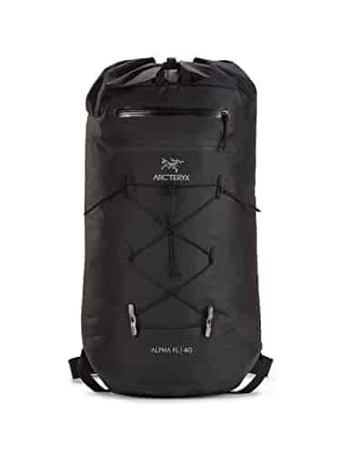 Arc'teryx Alpha FL 40 Backpack Men's | Fast and Light 40L Alpine Climbing Pack | Black, Regular Arc'teryx Alpha FL 40 Backpack Men's | Fast and Light 40L Alpine Climbing Pack | Black, Regular