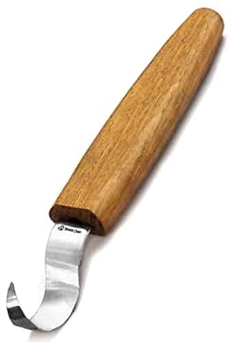 BeaverCraft Wood Carving Hook Knife SK1 for Carving Spoons Kuksa Bowls and Cups Spoon Carving Tools Basic Crooked Knife for Professional Spoon Carvers and Beginners Right-Handed Hook Knife BeaverCraft Wood Carving Hook Knife SK1 for Carving Spoons Kuksa Bowls and Cups Spoon Carving Tools Basic Crooked Knife for Professional Spoon Carvers and Beginners Right-Handed Hook Knife