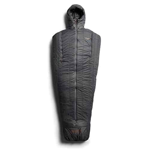 SITKA Gear Unisex Adult Kelvin Aerolite 30 Packable Sleeping Bag, Lead, Regular (up to 6')
