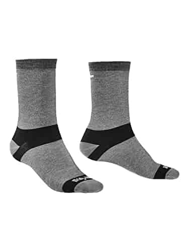 Bridgedale Men's Coolmax Base Layer Liner Socks - 2 Pack, Grey, X-Large Bridgedale Men's Coolmax Base Layer Liner Socks - 2 Pack, Grey, X-Large