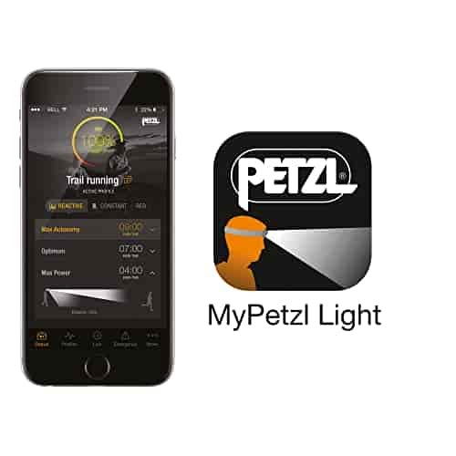 PETZL, NAO + Programmable, Rechargeable Headlamp with 750 Lumens and Automatic Brightness Adjustment