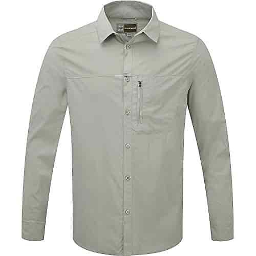 Craghoppers Men's Pro Lite Long Sleeve Shirt, Parchment, XX-Large Craghoppers Men's Pro Lite Long Sleeve Shirt, Parchment, XX-Large