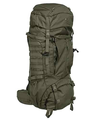 Tasmanian Tiger Pathfinder Mk II, 80L Large MOLLE System Combat Backpack, YKK RC Zippers, Hydration Compatible, Olive