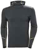 Helly-Hansen Mens LIFA Merino Midweight Hoodie Baselayer, 983 Slate, XX-Large