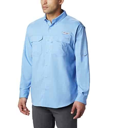 Columbia Blood and Guts III Long Sleeve Woven Shirt, White Cap, Small Columbia Blood and Guts III Long Sleeve Woven Shirt, White Cap, Small