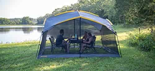 Browning Camping Basecamp Screen House - Charcoal/Gold Browning Camping Basecamp Screen House - Charcoal/Gold