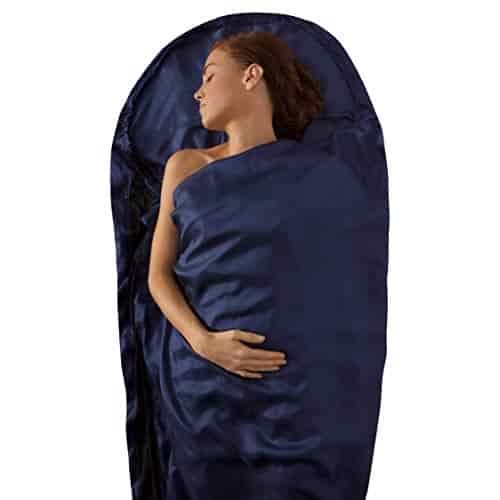 Sea to Summit Premium Silk Sleeping Bag Liner, Traveller w/Pillow Slip (88x37 inches) Sea to Summit Premium Silk Sleeping Bag Liner, Traveller w/Pillow Slip (88x37 inches)
