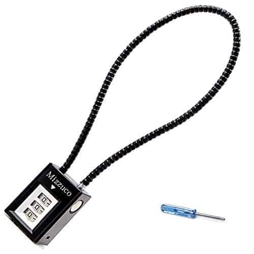 Mizzuco Trigger Lock 3 Digit Combination 15 Inch Gun Cable Lock,Gun Trigger Lock (0.4) Mizzuco Trigger Lock 3 Digit Combination 15 Inch Gun Cable Lock,Gun Trigger Lock (0.4)