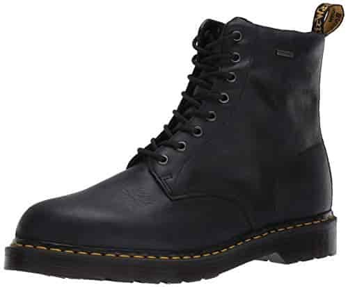 Dr. Martens Men's 1460 Waterproof Republic WP Fashion Boot, Black, 10 Dr. Martens Men's 1460 Waterproof Republic WP Fashion Boot, Black, 10