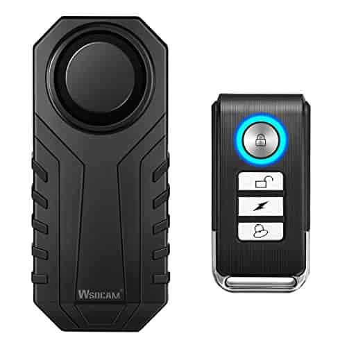 Wsdcam 113dB Bike Alarm Wireless Vibration Motion Sensor Waterproof Motorcycle Alarm with Remote Wsdcam 113dB Bike Alarm Wireless Vibration Motion Sensor Waterproof Motorcycle Alarm with Remote