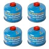 Perune Iso-Butane Camping Fuel Gas Canister All Season Mix - 230gram (4 Pack) Perune Iso-Butane Camping Fuel Gas Canister All Season Mix - 230gram (4 Pack)