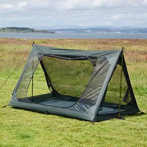 DD Hammocks - DD Superlight A-Frame Mesh Tent: Ultralight 2 Person Insect Proof Tent, Compact and Portable Mosquito Net for Hiking Camping and Adventure Sports