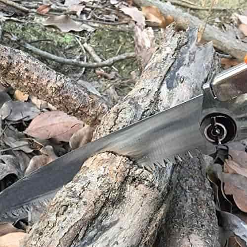 Folding Saw, Heavy Duty 11 Inch Extra Long Blade Hand Saw for Wood Camping, Dry Wood Pruning Saw With Hard Teeth By REXBETI, Quality SK-5 Steel Folding Saw, Heavy Duty 11 Inch Extra Long Blade Hand Saw for Wood Camping, Dry Wood Pruning Saw With Hard Teeth By REXBETI, Quality SK-5 Steel