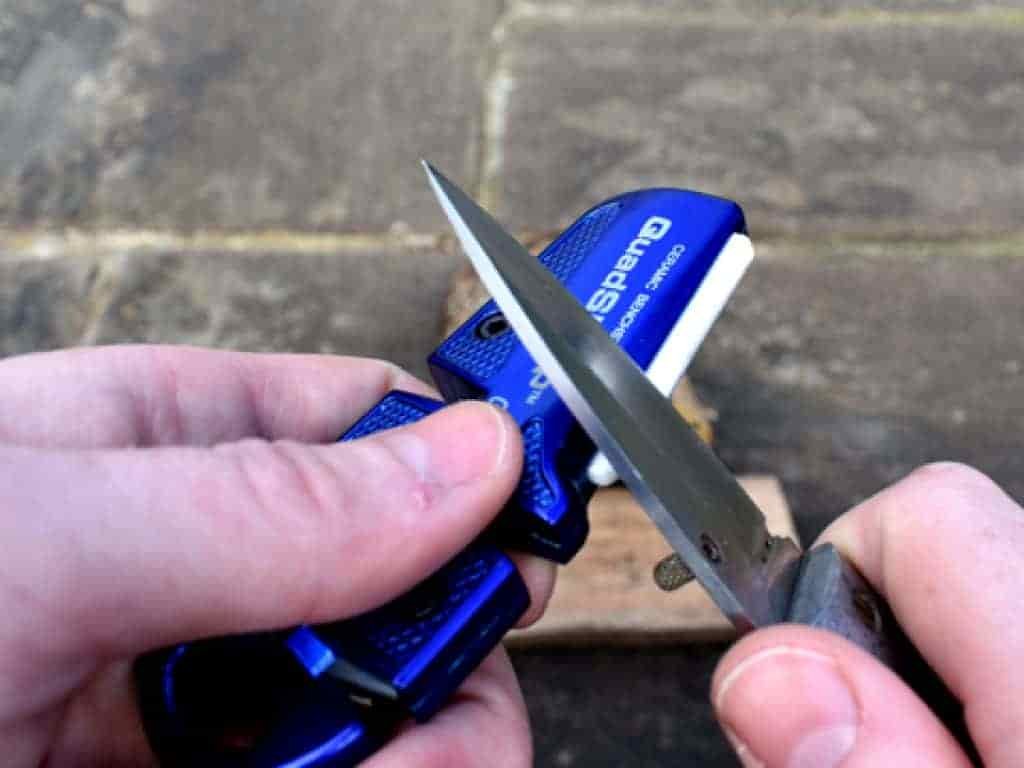 Lanksy QuadSharp Review Knife Sharpener