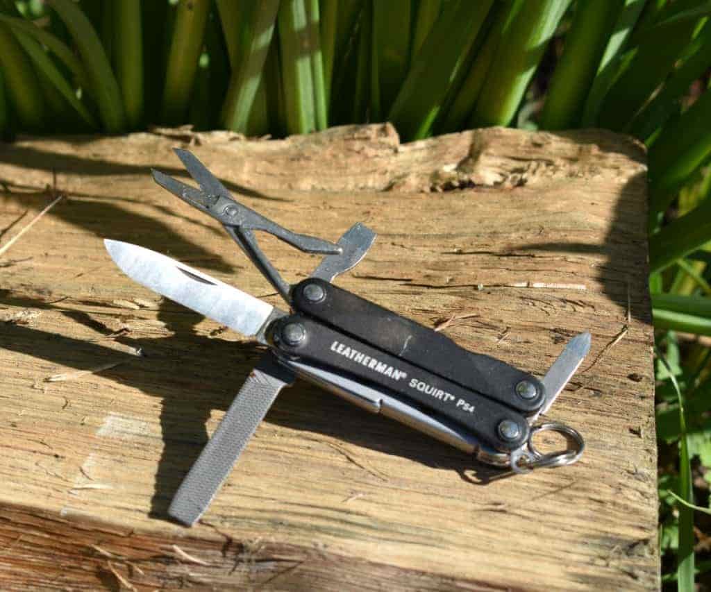 Leatherman Squirt PS4 all tools open