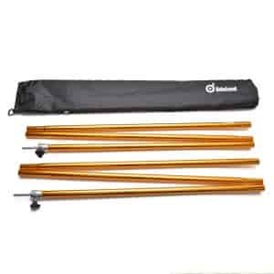 Odoland Adjustable Tarp Poles