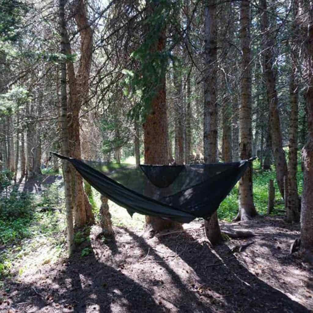 Hennessy Ultralite Asym Zip Hammock with Hex Fly