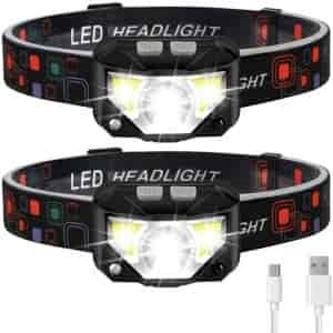 LHKNL 1000 Lumen Ultra-Light Bright LED Rechargeable Headlight
