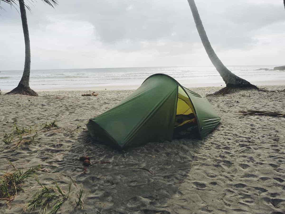 guide to camping at the beach