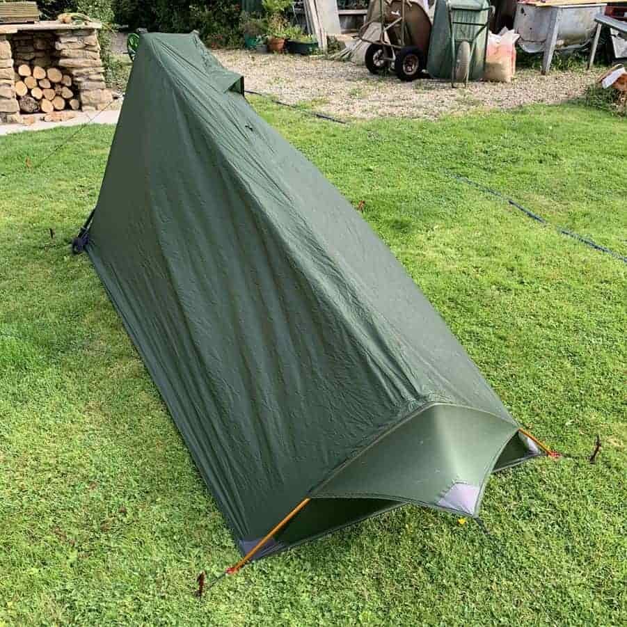 Alpkit Polestar tent back