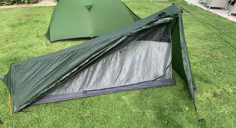 Alpkit Polestar tent open door