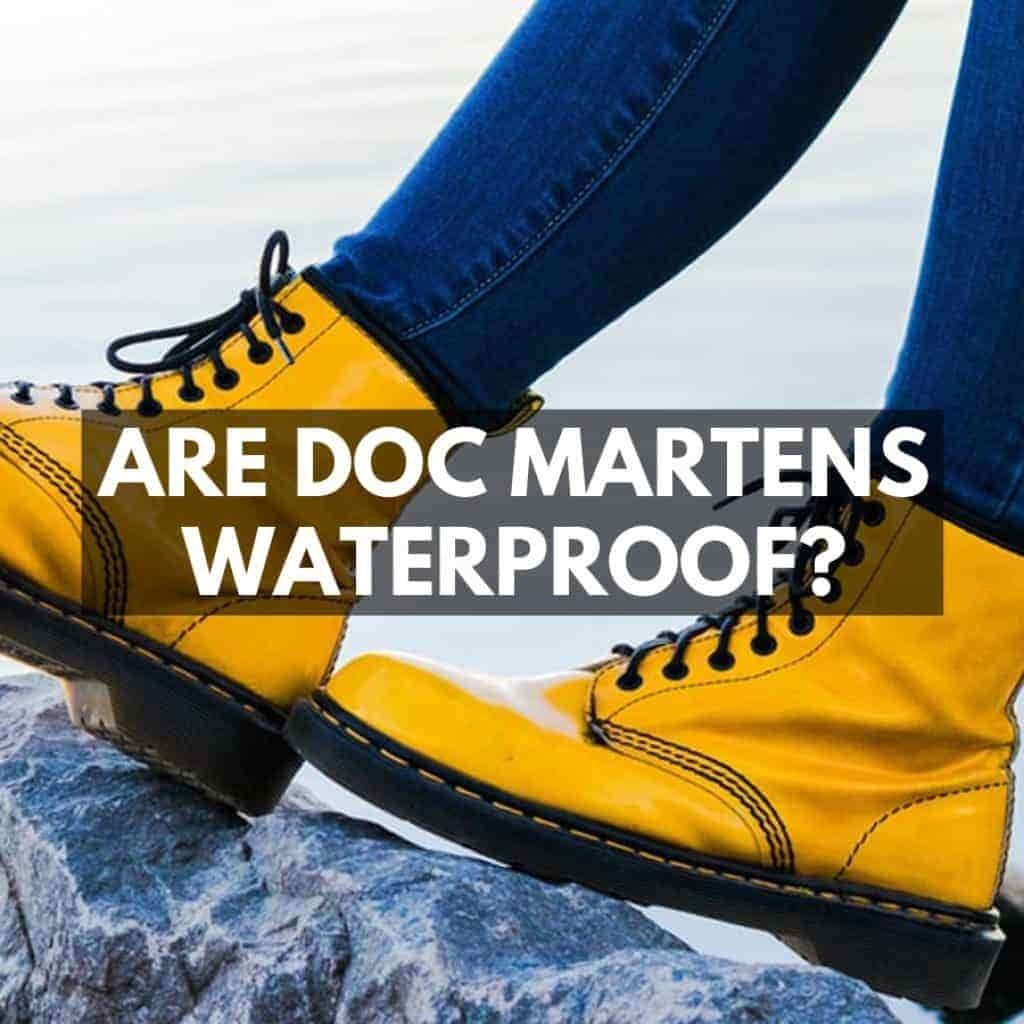 are doc martens waterproof
