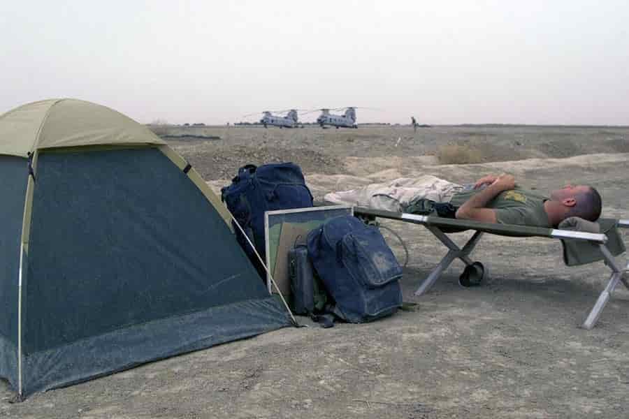 camping cot benefiits