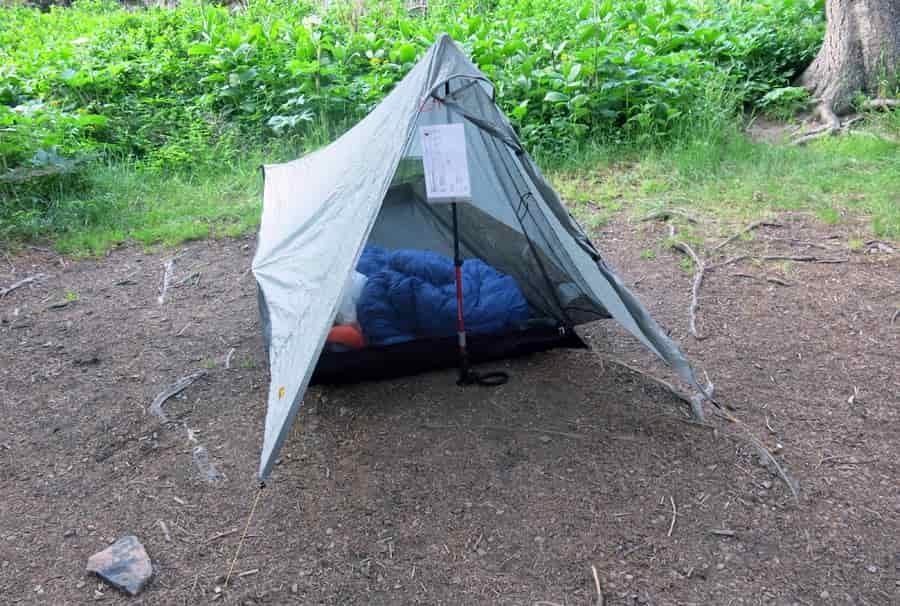 ultralightweight single wall tent