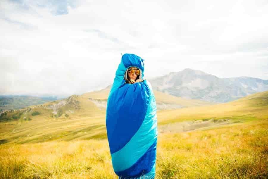 doubling up sleeping bag layers