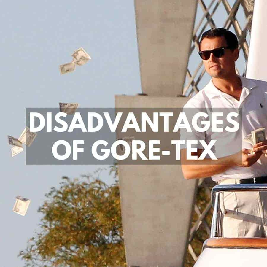 what are the disadvantages of gore-tex