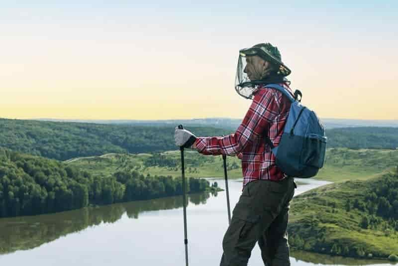 Biting insects when camping disadvantage