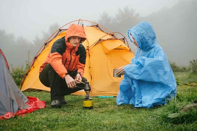 Disadvantages of Camping Holidays in the rain