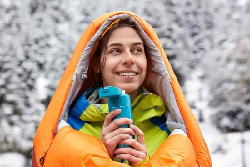 weatherproof winter summer sleeping bag