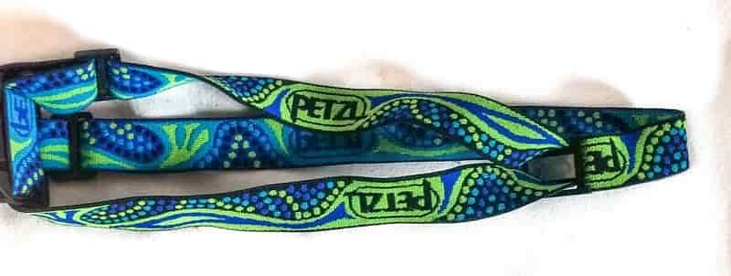 Petzl headlamp strap replacement from vintage preowned