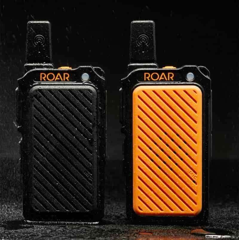 ROAR baby monitor for camping
