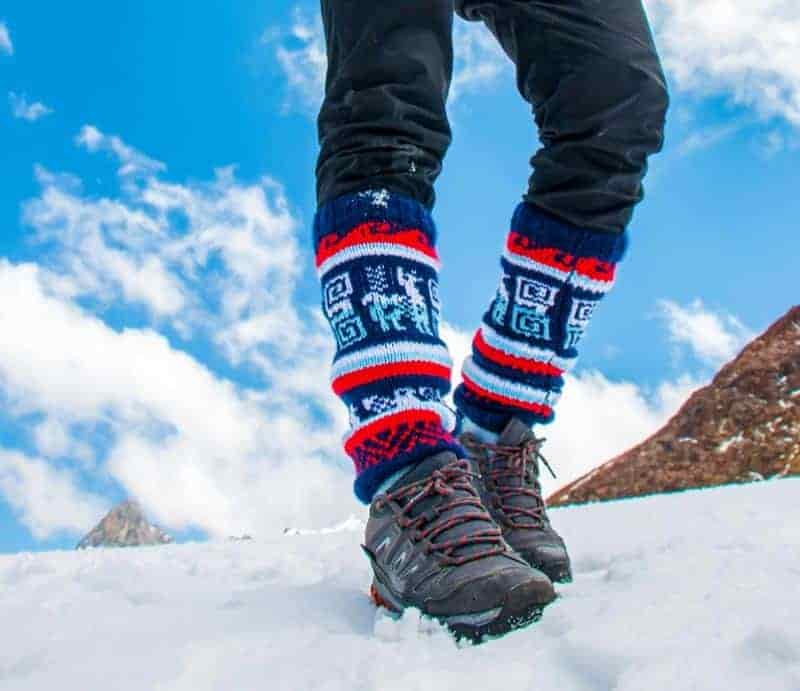 double socks for hiking