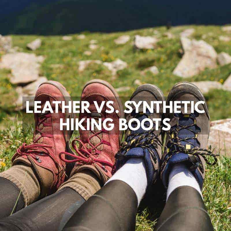 leather vs synthetic hiking boots
